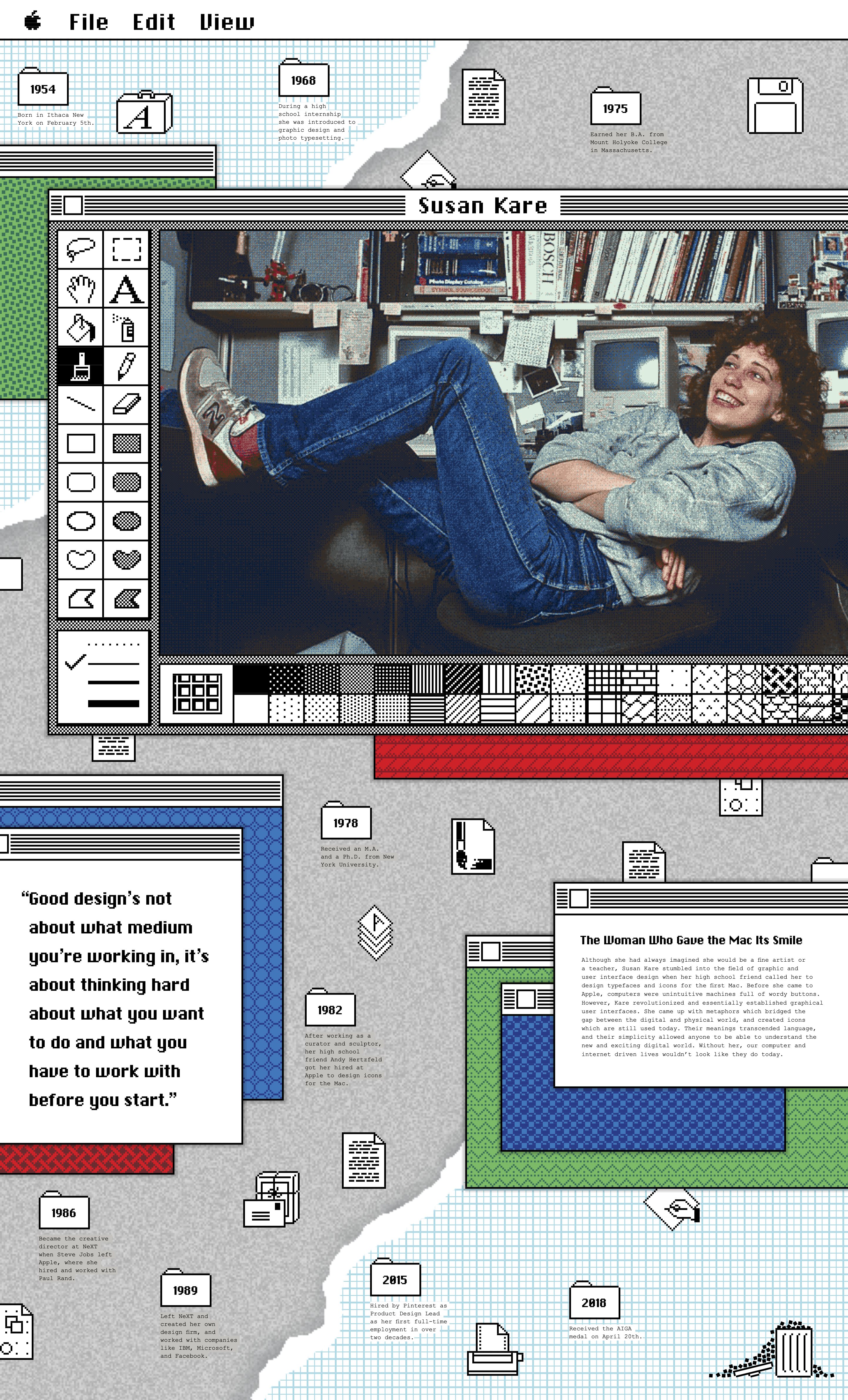 Susan Kare poster