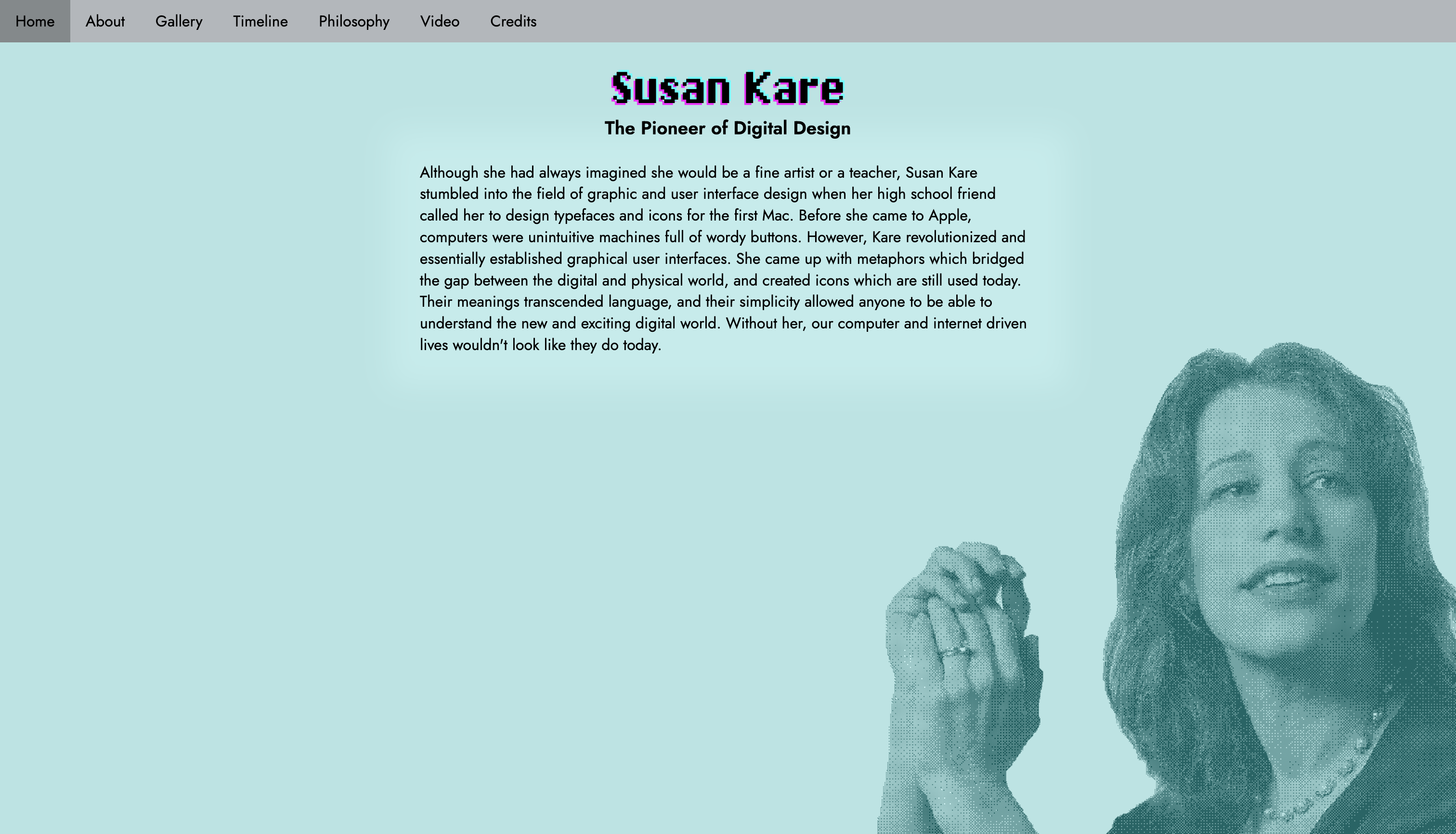 Susan Kare website
