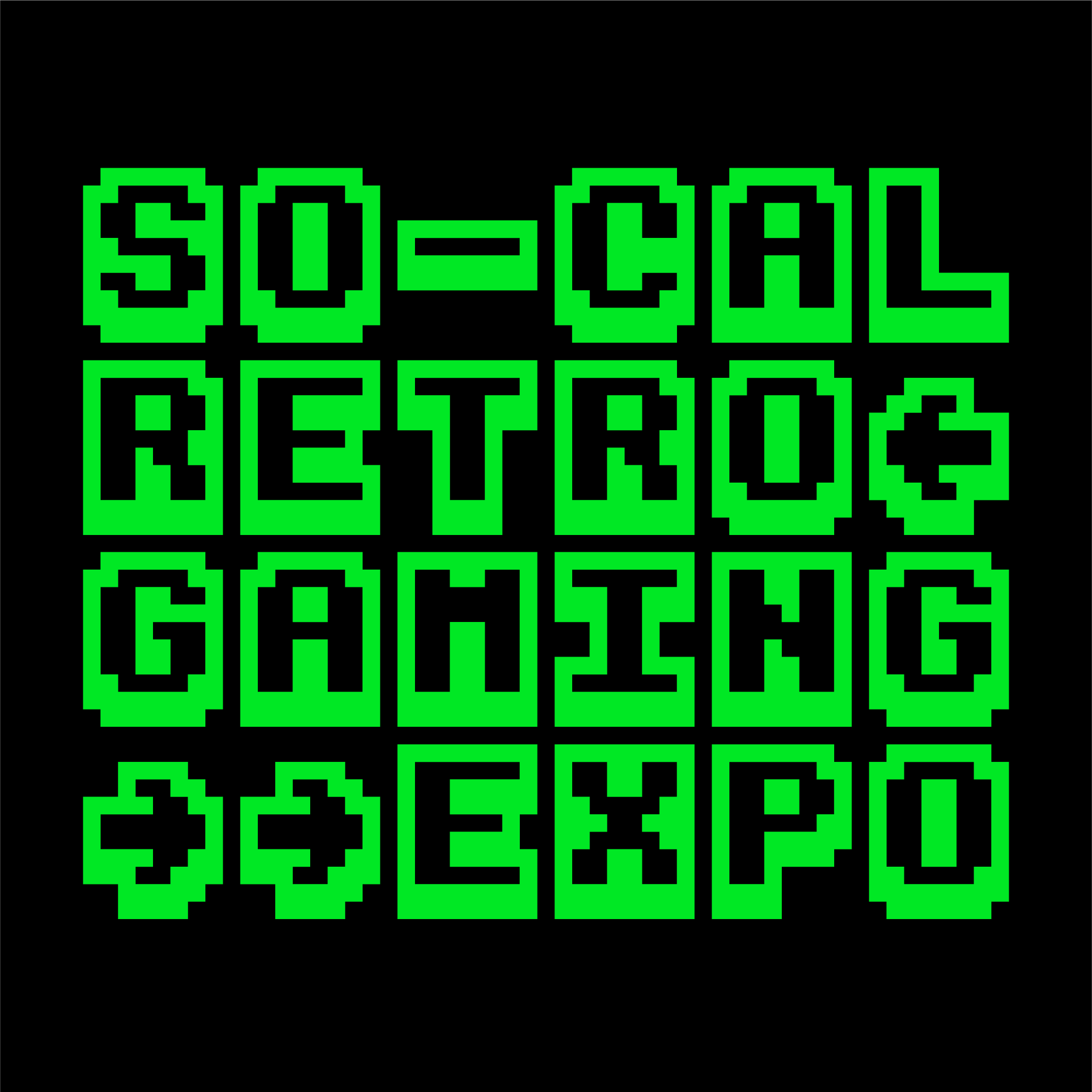 So-Cal Retro Gaming Expo static logo